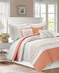 Madison Park Dawn 6-Pc. Quilt Set, Full/Queen