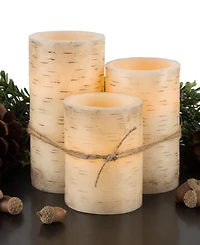 4-Pc. Flickering Flameless Led Candles & Remote Control Set
