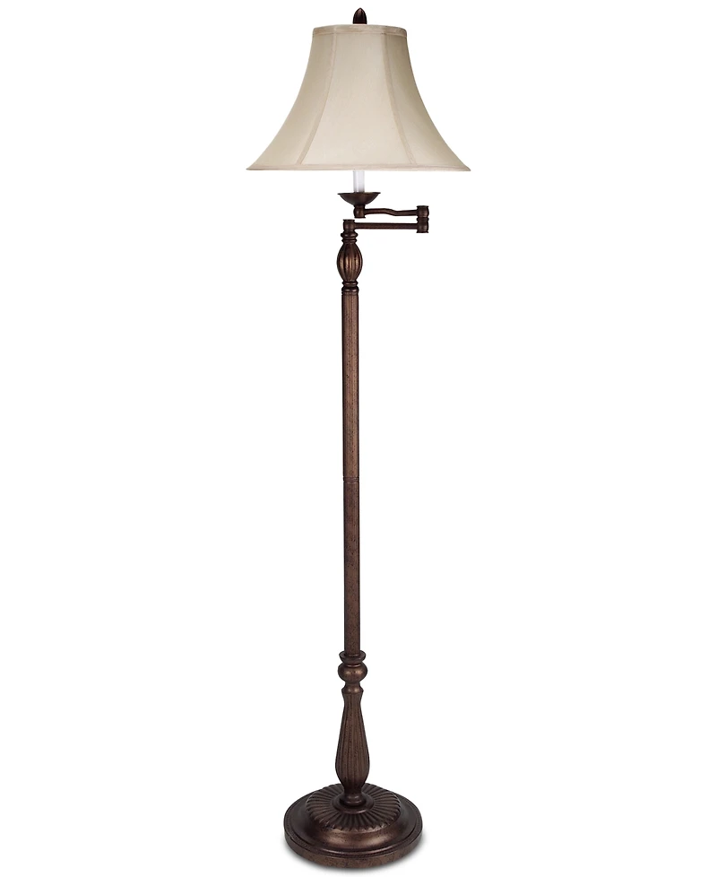 Cal Lighting Indo Swing Arm Floor Lamp