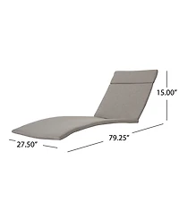Hermosa Outdoor Chaise Lounge Cushion