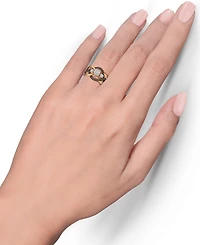 Le Vian Chocolatier Diamond Ring (3/8 ct. t.w.) 14k Rose Gold (Also Available Two-Tone White & Yellow or Gold)