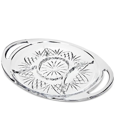 Godinger Dublin Sectional Handled Tray