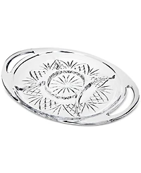 Godinger Dublin Sectional Handled Tray