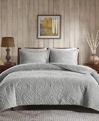Woolrich Teton 3 Pc. Reversible Faux Fur Quilt Sets