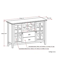 Bellevue Tall Tv Stand