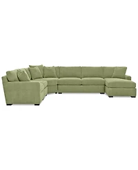 Radley -Piece Fabric Chaise Sectional Sofa