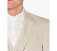 Perry Ellis Men's Herringbone Linen Blazer