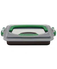 BergHOFF Perfect Slice Covered 9"x13" Cake Pan with Cutting Tool