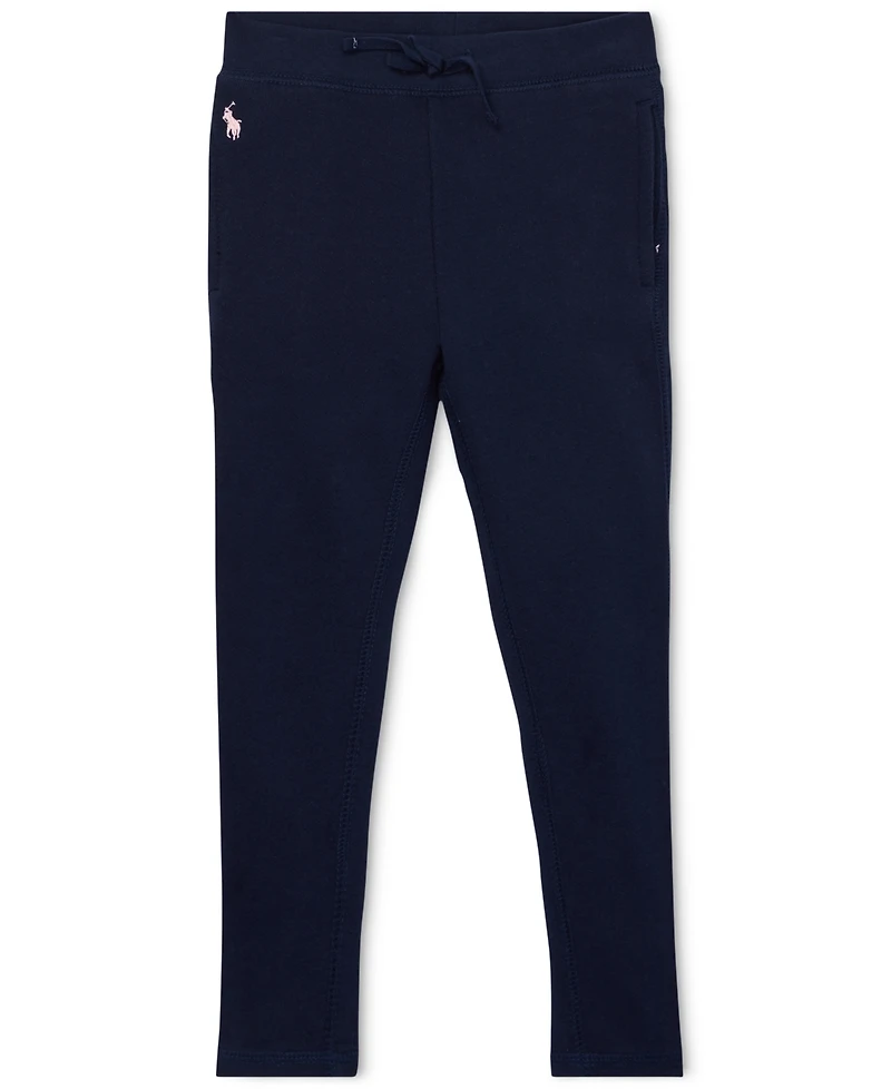 Polo Ralph Lauren Toddler and Little Girls French Terry Leggings