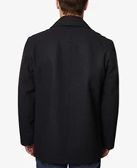 Nautica Men's Three-Button Pea Coat