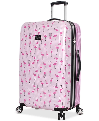 Betsey Johnson 26" Check-in Spinner