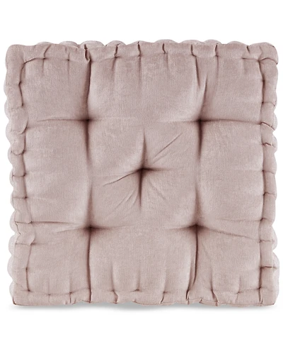 Intelligent Design Azza Chenille Decorative Floor Pillow, 20" x 20"