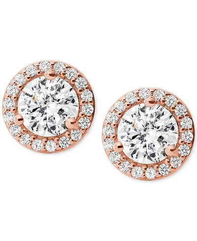 Michael Kors Women's Sterling Silver Pave Studs