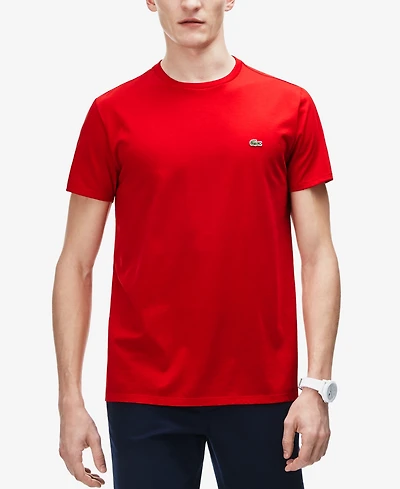 Lacoste Men's Classic Crew Neck Soft Pima Cotton T-Shirt - 240