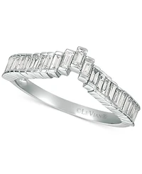 Le Vian Baguette Frenzy Diamond Ring (1/2 ct. t.w.) in 14k White Gold