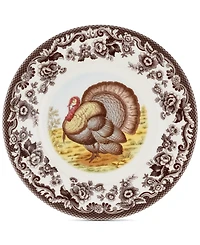 Spode Woodland Turkey Luncheon Plate