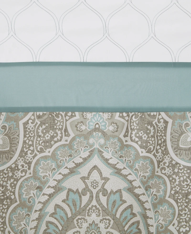 510 Design Shawnee Embroidered Shower Curtain, 72" x 72"