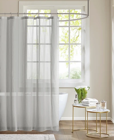 Madison Park Anna Sheer Shower Curtain, 72" x