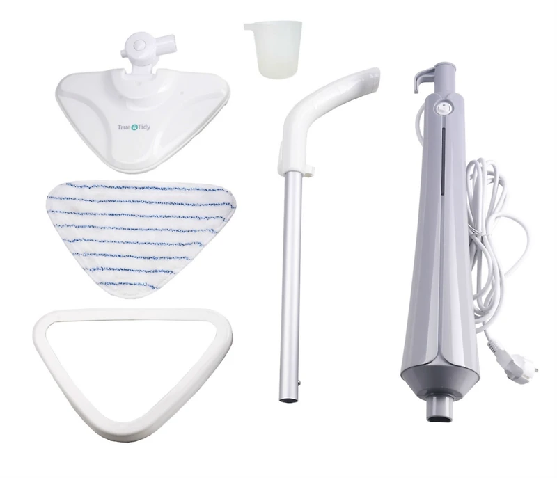 True & Tidy Stm-300 1300W Steam Mop with Carpet Glider