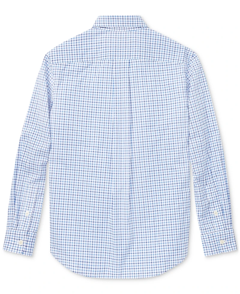 Polo Ralph Lauren Big Boys Plaid Cotton Poplin Shirt