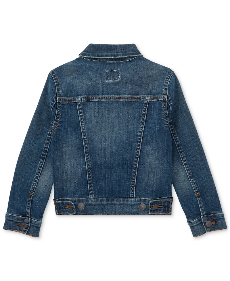 Polo Ralph Lauren Toddler and Little Girls Denim Trucker Jacket