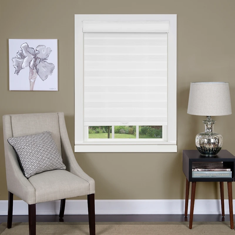 Achim Celestial Sheer Cordless Double Layered Window Shade, 31" x 72"