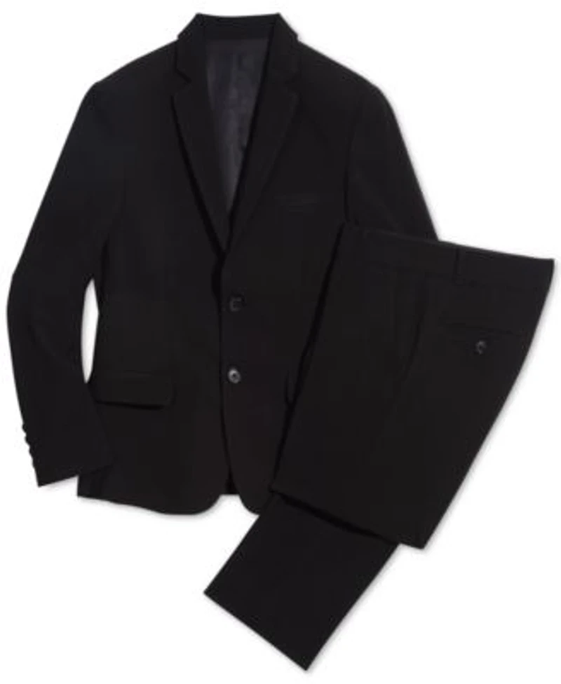 Calvin Klein Big Boys Slim Fit Stretch Suit Separates