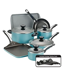 Farberware 17-Pc. Non-Stick Aluminum Cookware Set