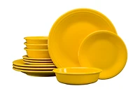 Fiesta Classic Rim 12 Pc. Dinnerware Set, Service For 4