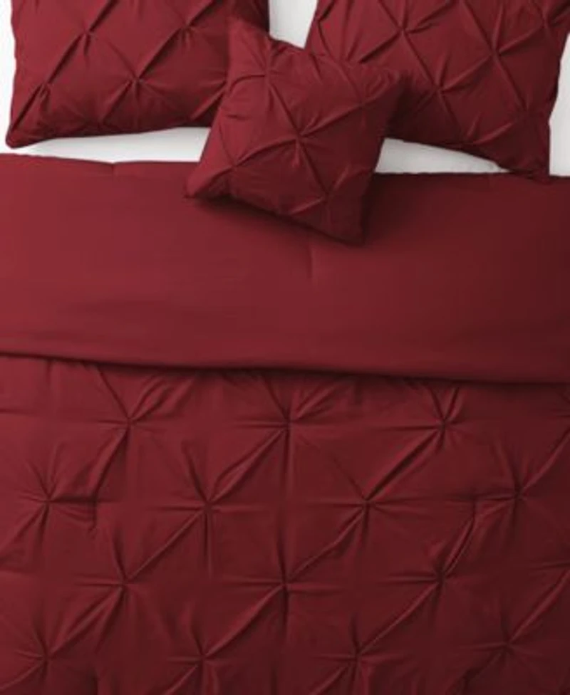 Vcny Home Carmen Pintuck Comforter Set