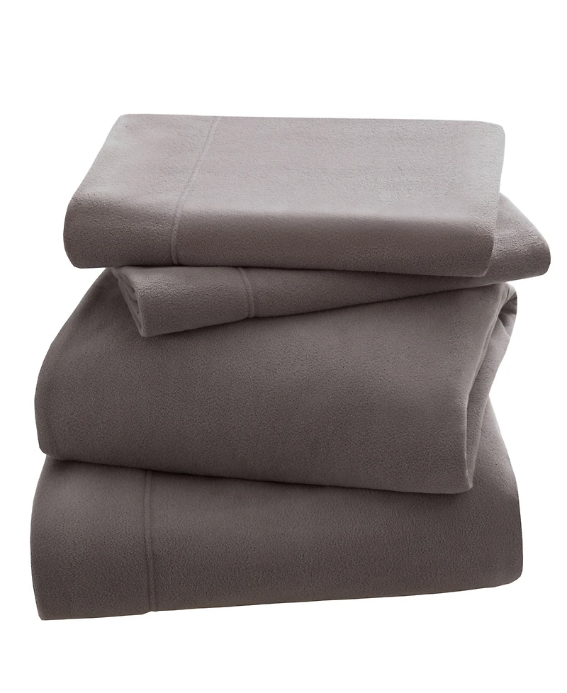 Jla Home Peak Performance 3M-Scotchgard Micro-Fleece 3-Pc. Sheet Set, Twin