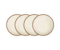 Q Squared Potter Terracotta Melaboo 4-Pc. Salad Plate Set