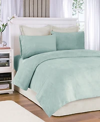Madison Park Soloft Plush Micro-Fleece 3-Pc. Sheet Set, Twin