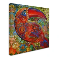 Oxana Ziaka 'Toucan Deco' Canvas Art - 35" x 35" x 2"
