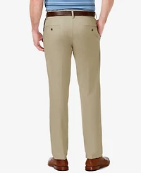 Haggar Men's Cool 18 Pro Stretch Straight Fit Flat Front Dress Pants