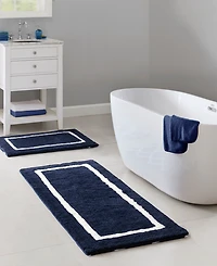 Madison Park Bittman Tufted Reversible Microfiber Bath Rug, 21" x 34"