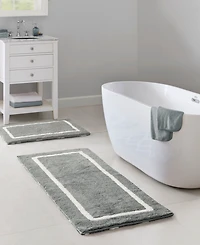 Madison Park Bittman Tufted Reversible Microfiber Bath Rug, 21" x 34"