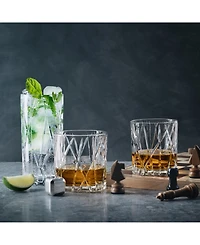 Orrefors City Old Fashioned Glasses, Set of 4