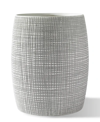 Cassadecor Cestino Embossed Porcelain Wastebasket