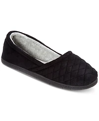Dearfoams Women's Katie Velour Closed Back Slipper