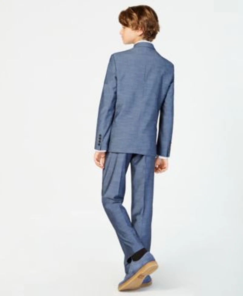 Calvin Klein Big Boys Plain Weave Jacket Pants Separates