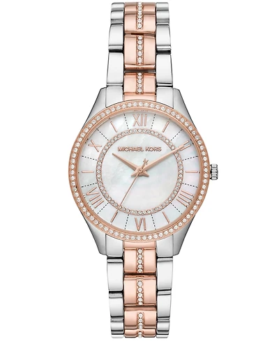 Michael Kors Women's Lauryn Two-Tone Stainless Steel Bracelet Watch 33mm