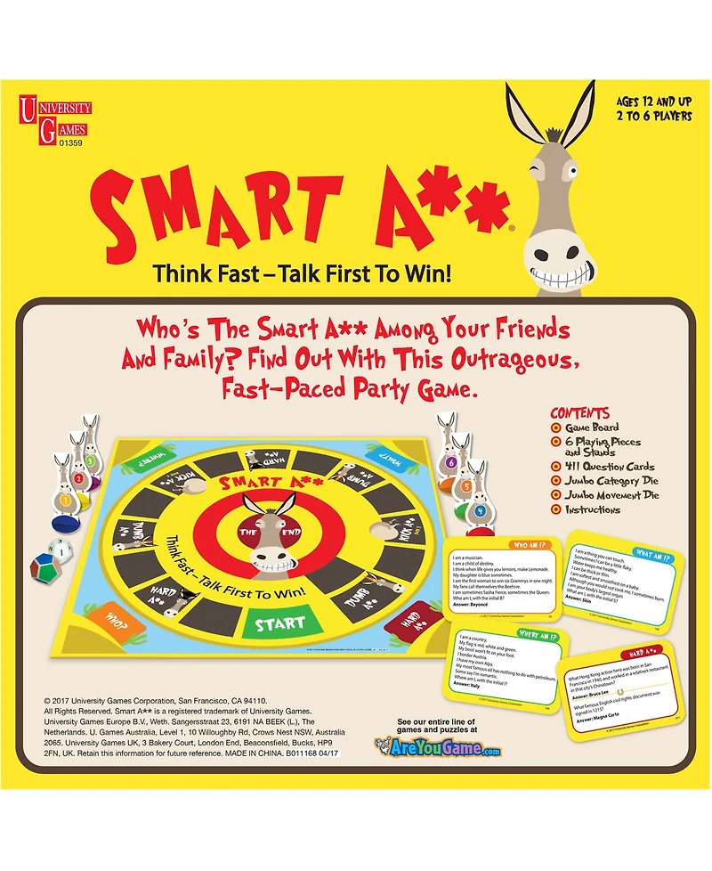 Smart A** Game