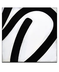 Ready2HangArt, 'Lines Ii' Shape Canvas Wall Art, 40x40"
