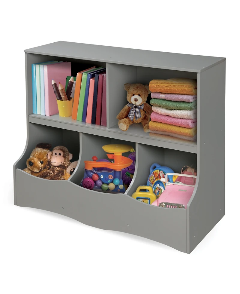 Badger Basket Multi-Bin Toys Storage Functional Cubby