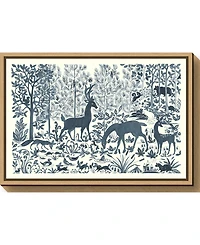 Amanti Art Forest Life I by Miranda Thomas Canvas Framed Art
