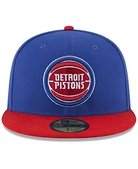 New Era Detroit Pistons Basic 2 Tone 59FIFTY Fitted Cap