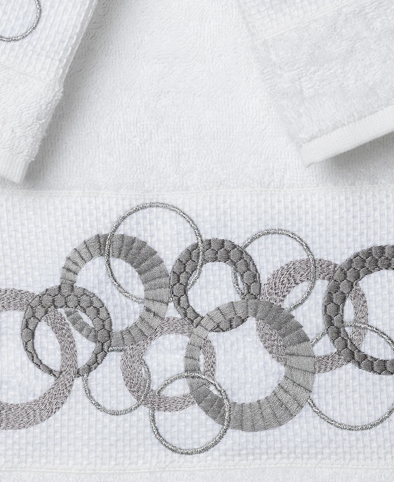 Linum Home Annabelle 3-Pc. Embellished Towel Set