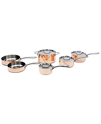 Berghoff Vintage Collection 10 Piece Polished Copper Cookware Set