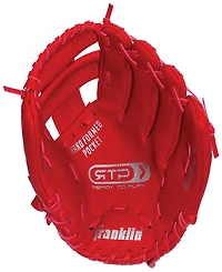 Franklin Sports 9.5" Rtp Performance Teeball Glove And Ball Combo - Left Handed Thrower